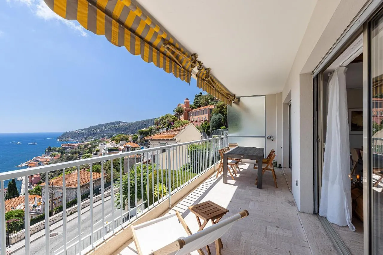 Amazing Sea View 2Bdr Swimming Pool Parking Apartment Villefranche-sur-Mer