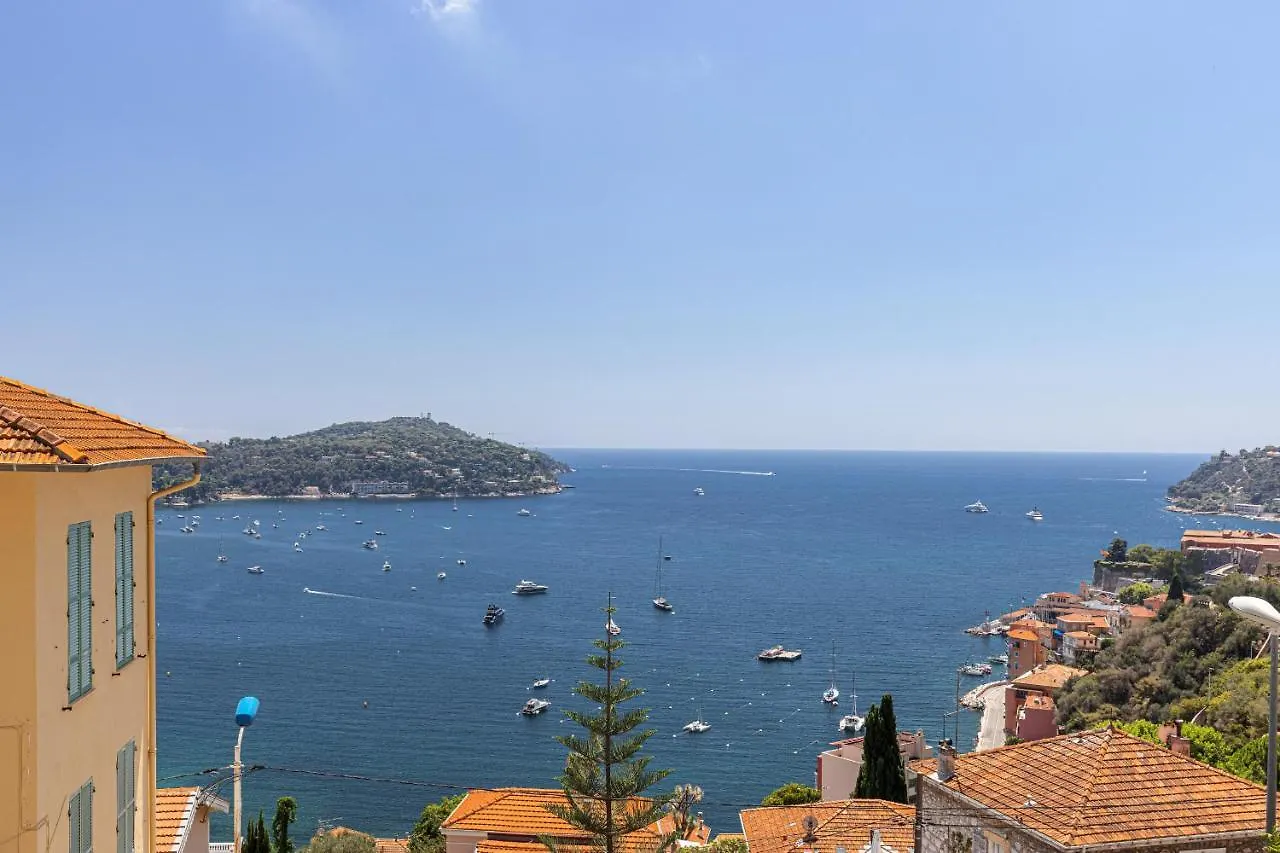 Amazing Sea View 2Bdr Swimming Pool Parking Apartment Villefranche-sur-Mer