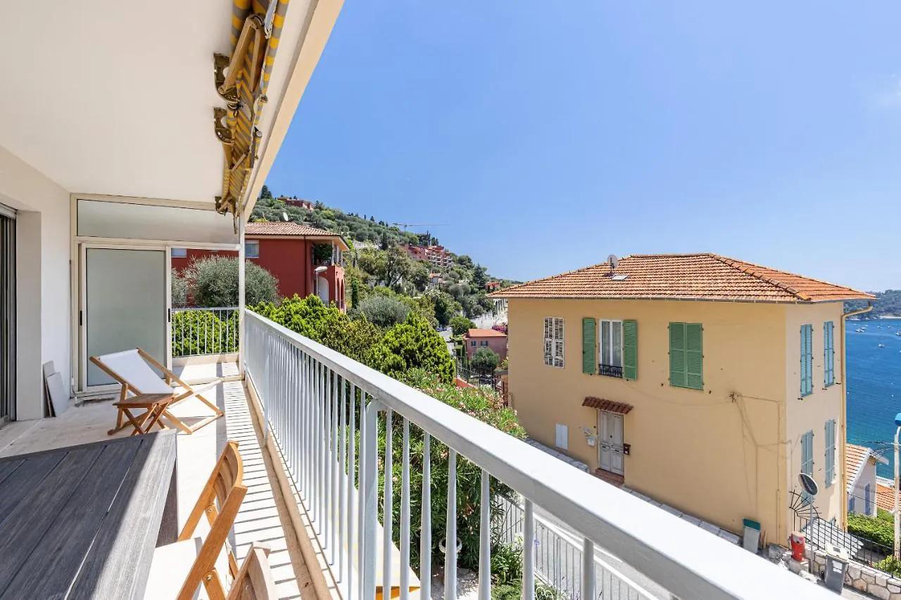 Amazing Sea View 2Bdr Swimming Pool Parking Apartment Villefranche-sur-Mer